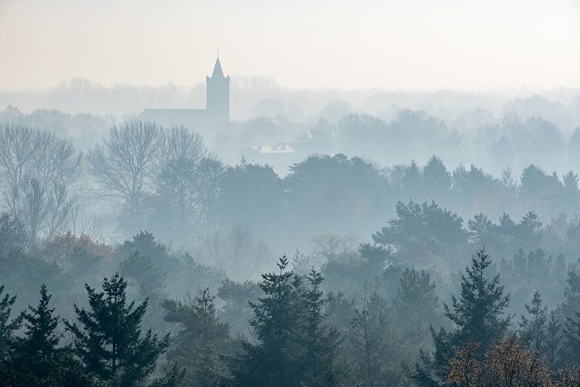 View over Herperduin by Henk Verheyen
