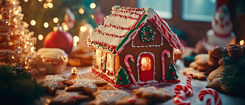 Kerstmagie van Poster Art Shop