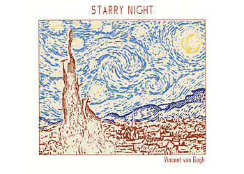 Starry Night – Vincent van Gogh