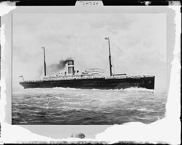 Photo historique du SS Rotterdam sur Vintage Afbeeldingen