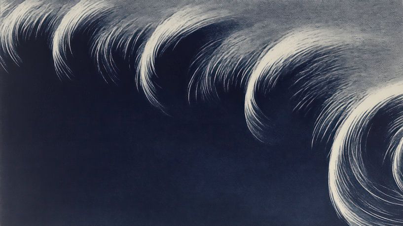 Mer abstraite par Franka Poulain
