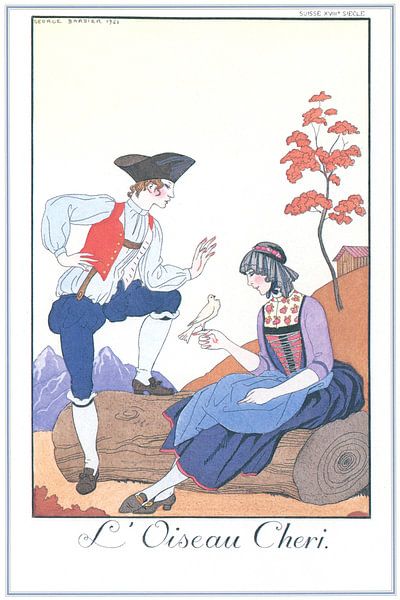 George Barbier - L'Oiseau Chéri van Peter Balan