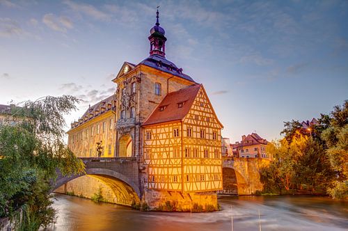 Oude stadhuis in Bamberg