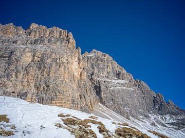 Dolomiten - Blick von der Auronzo Hütte zu den Drei Zinnen