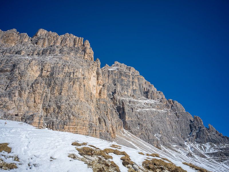 Dolomieten - Uitzicht vanaf de Auronzo hut naar de drie toppen van t.ART