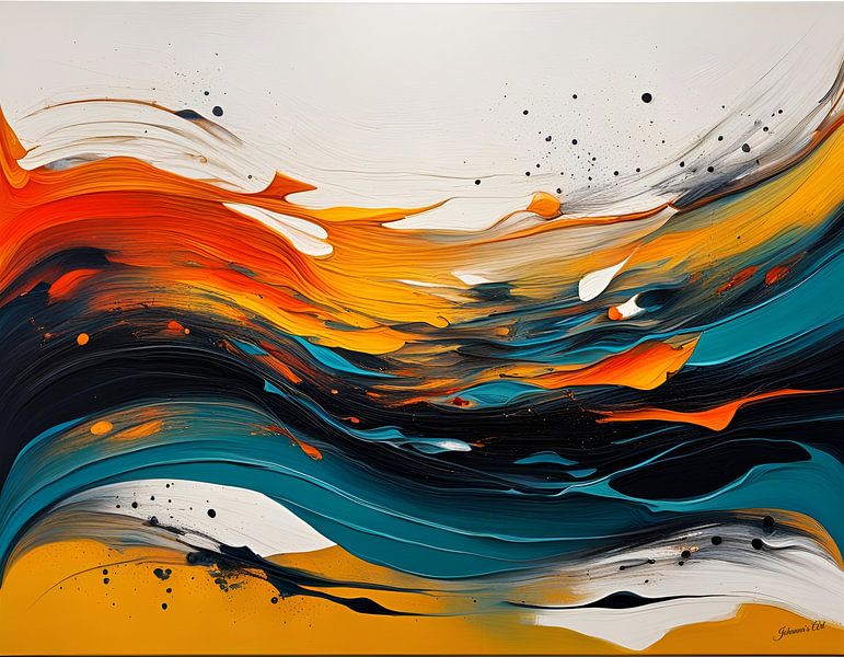 Modern-visuelle Kunst 8 von Johannas Art Creations