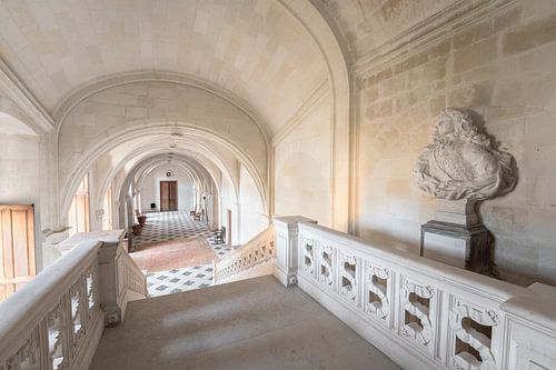 staircase abandoned castle by Ivana Luijten