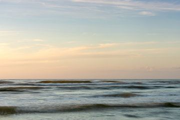 zonsopgang aan zee