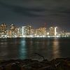 Skyline von Honolulu und Waikiki. von Jaap van den Berg