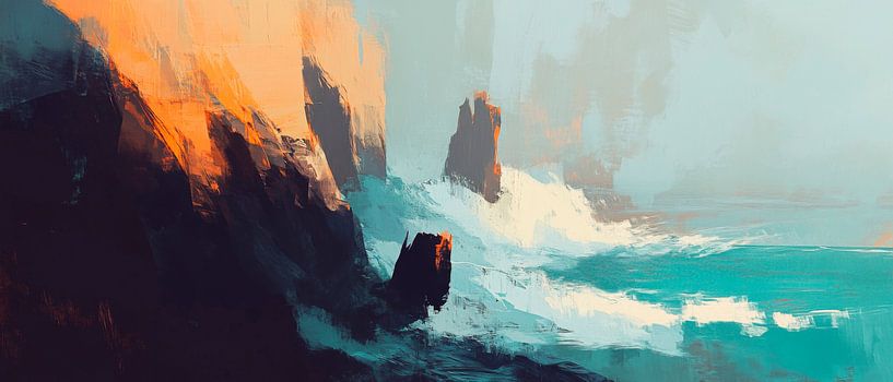Coastal landscape by Poster Art Shop