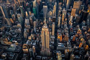 Empire State Building von oben von Thomas Bartelds