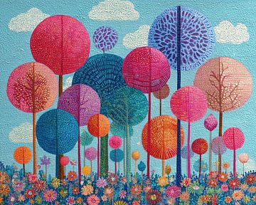 Colorful Forest Adventure van I ❤ Bloemen