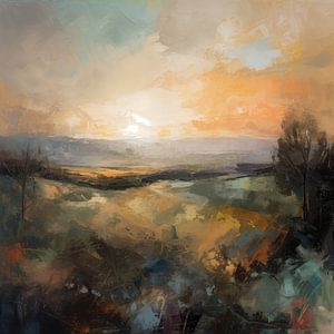 Abstrakte Landschaft 