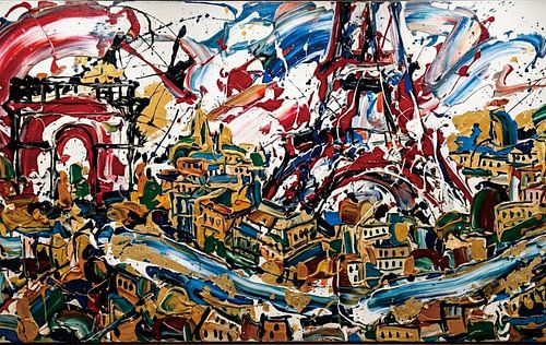 Paris Abstrac landscape