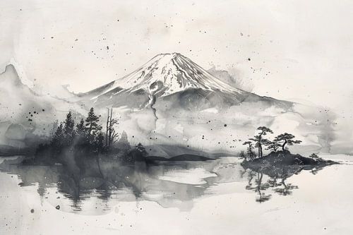 De berg Fuji