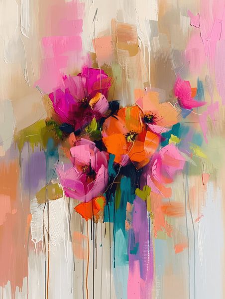 Colourful flowers by Studio Allee
