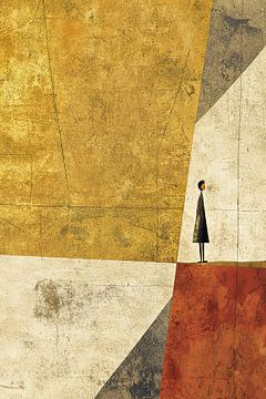 Figuur op Rood van Zen en Meer