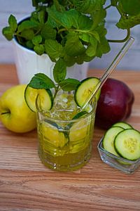 Gurke Apfel Gin Cocktail