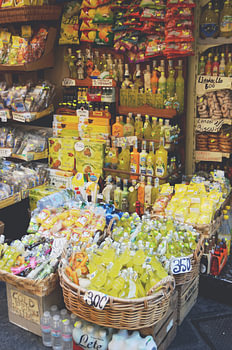 Limoncello Markt - Italienische Straßenfotografie