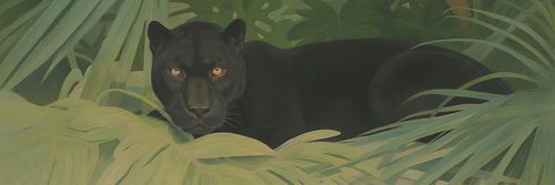 La Panthère Noire dans la jungle