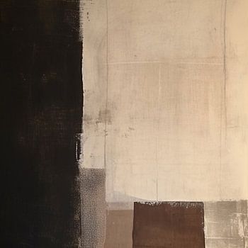 Modern abstract in earth tones