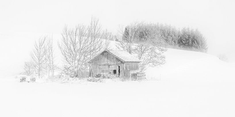 paysage d'hiver dans l'Allgaü par Annie Keizer