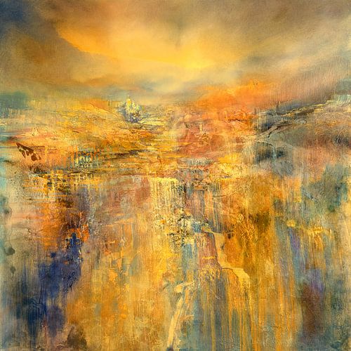 Golden shadows of dawn by Annette Schmucker