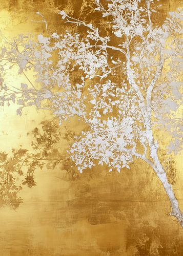 Witte en gouden boom 1