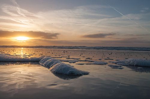 Zonsondergang in Egmond aan Zee