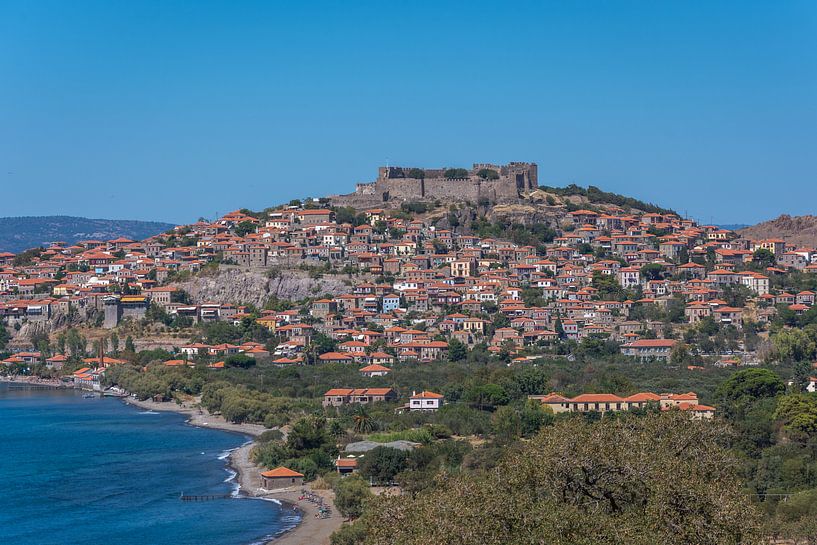 Molyvos Lesbos Greece ( Mythimna) by Rinus Lasschuyt Fotografie