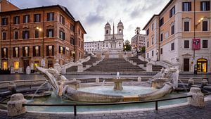 Piazza di Spagna - Roma van Teun Ruijters