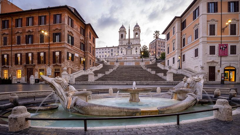 Piazza di Spagna - Rom von Teun Ruijters