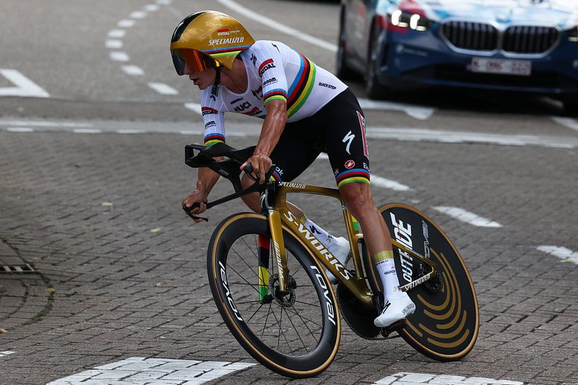 Gold Remco Evenepoel Zeitfahren von FreddyFinn