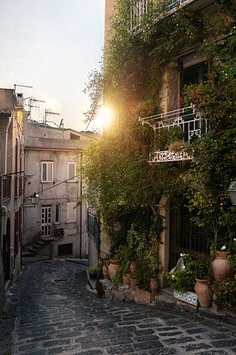 Beautiful alley in Sicily