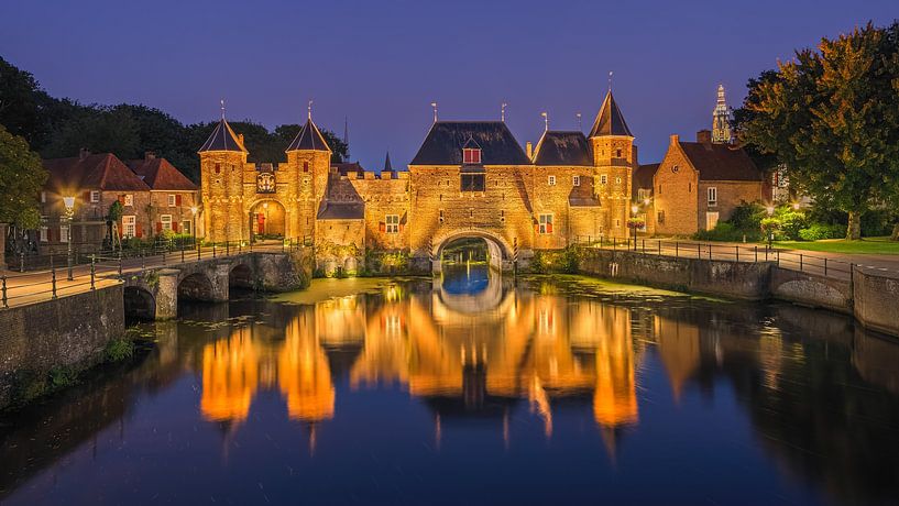 An evening at the Koppelpoort in Amersfoort by Henk Meijer Photography