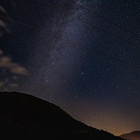 Melkweg / Perseids van Jozef Gyant