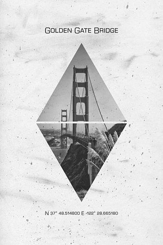 Koordinaten SAN FRANCISCO Golden Gate Bridge