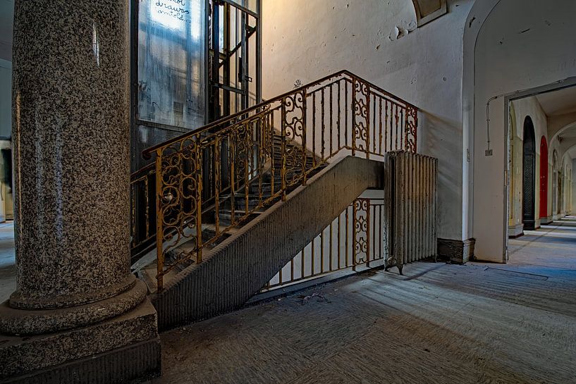 Elegant staircase from times gone by by Thomas Riess