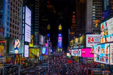 Times Square  van Pim Korver