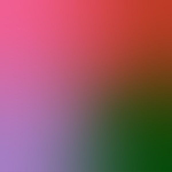 Retro 70s neon art. Abstract gradient in raspberry, lilac, green, coral. by Dina Dankers