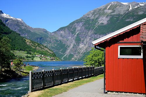 Tijd om Geiranger te verlaten
