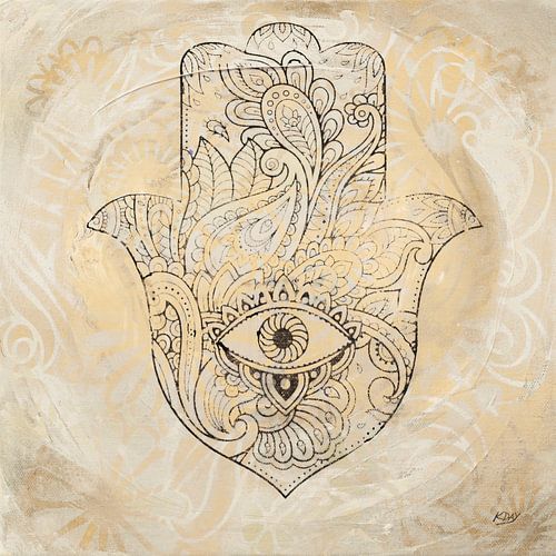 Hamsa Eye Neutral, Kellie Day