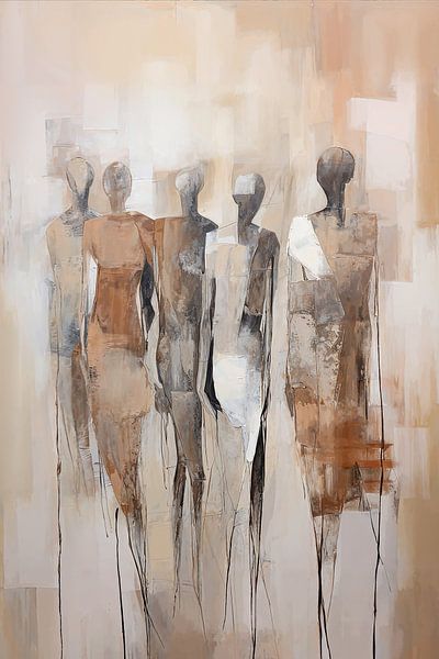 People abstract by Bert Nijholt