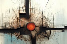 Abstract wood by Ton Kuijpers