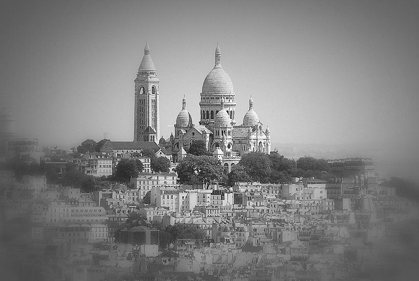 Paris, Blick auf die Sacré Coeur von Ineke de Rijk