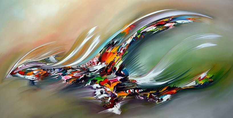 Colorful Thoughts by Gena Theheartofart