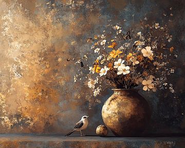 Bloemen schilderij van ARTEO Schilderijen