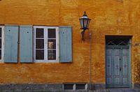 Christiansfeld gele huisgevel 1