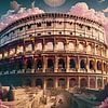 Fantasie Colosseum in Rome van Patricia Hofmeester