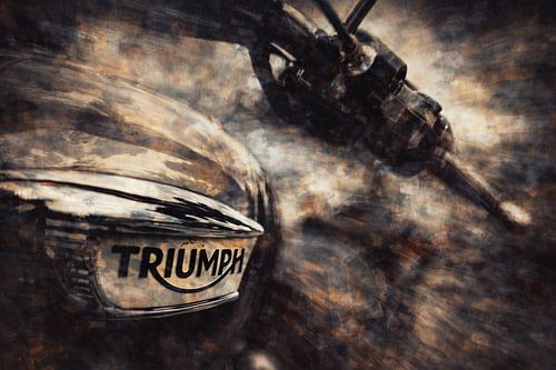 Zeitloses Automobil im digitalen Urban Art Sturm aus Formen und Fragmenten